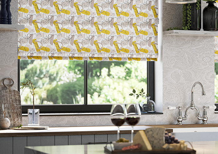 Deconstructed, Beige - Twist&Fit Roman Blind - Image 5